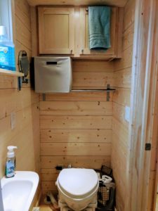 Going Tiny House Bathroom