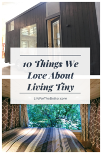 10 Things We Love About Living Tiny Logo